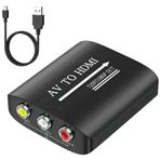 Lunatic 7943 Rca Av To Hdmi Çevirici 3RcA Dönüştürücü Adaptör 1080p