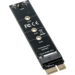 Lunatic 9143 M.2 Nvme SSD Ngff Pcie 3.0 X1 Adaptör Pcıe Pcı-E 3.0 1x Destekli Yalnızca M.2 Pcı-E M Key Ssd'y - Standart