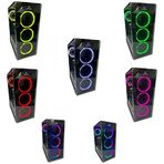 Lunatic Albatros 4 RGB Fan PSU Yok Tamperli Camlı Oyuncu Kasası