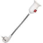 Lunatic DY-112 Prizden E27 Duya Dönüştürücü 26CM Spiralli Anahtarlı Duy Yüksek Isıya Dayanıklı (DY-112 23729)