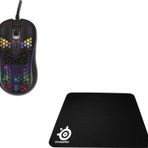 Lunatic Sparrow 6400 DPI Rgb Siyah Oyuncu Mouse ve SteelSeries 40x30 Mouse Pad