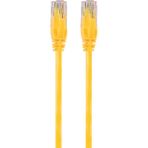 Lunatic Tkz Lunatic Cat6 RJ45 Lan Kablosu Uçları Fabrikasyon Takılı Bilgisayar Modem Internet Ethernet Kablosu - Sarı - 20 m