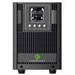 Lunatic Uygar Enerji TIME 2KVA ONLINE LCD UPS 4×12V7AH Yeni Nesil Akülü Güç Kaynağı Ups (2 KVA 4X12V7AH Akü)