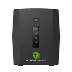 Lunatic Uygar Enerji TUNA 1200VA LINE INTERACTIVE UPS 2×12V7AH Yeni Nesil Akülü Güç Kaynağı Ups((1200VA)