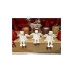 Lunera Accessories 3D 3’lü Mini Melek Figürü – Dekoratif Masaüstü Biblo Seti