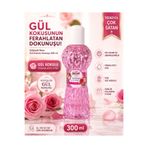 lunoria beauty Gülçiçek Rose Gül Kokulu Kolonya 300 ml | Ferahlatıcı Gül Esanslı Kolonya