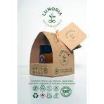 Lunoria Natural Vanilya Kokulu %100 Doğal Mum | Parafinsiz, Ftalatsız, Kanola Wax, El Yapımı Aromaterapi Mumu - Beyaz