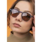 LUNOX (161) Lucia Mat Lacivert Polarize Unisex Güneş Gözlüğü Lacivert Mat
