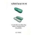 LUNOX (570) Gözlük Koruma Kutusu Yeşil