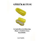 LUNOX (572) Gözlük Koruma Kutusu Sarı