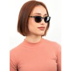 Lunox Kalf Siyah Unisex Kemik Güneş Gözlüğü
