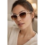 Lunox Mathilda Cateye Uv Korumalı Kadın Güneş Gözlüğü - 001-Beyaz