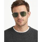 Lunox Phedra Unisex Metal Güneş Gözlüğü - Gümüş