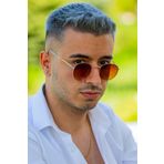 Lunox Vega Gold Kahve Erkek Güneş Gözlüğü