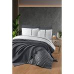 Luoca Patisca Barros Çift Kişilik Yatak Örtülü Nevresim Takımı Gri - 200 x 220 cm