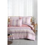 Luoca Patisca Ranforce Tek Kişilik Nevresim Takımı Polen - Pudra - 160 x 220 cm