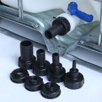 Luoditong Shop 25 mm Tarzı Konu Ibc Tank Adaptörü, Ev Bahçe Su Konnektörleri Için Plastik Musluk Konnektörü Su Deposu Uydurma Kalınlaştırmak (Yurt Dışından)