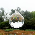 Luoditong Shop 40MM 1 Adet Stil 5 Adet Kristal Prizma Yönlü Top Avize Işık Parçası G Suncatcher Doğal Taş Kolye Ev Otel Düğün Dekor Heykelcik (Yurt Dışından) - Renkli