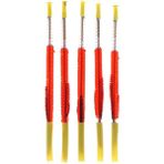 Luoditong Shop 5 Adet Arıcılık Aşılama Yetiştirme Aracı Arı Kraliçe Larva Geri Çekilebilir Hareket Iğne Arıcı Arı Kovanı Yetiştirme Besleme (Yurt Dışından) - arıcılık malzemeleri