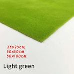 Luoditong Shop Açık YEŞIL-25X25CM Stili Yapay Yosun Çim Çim Simülasyon Yeşil Bitkiler Çim Halılar Düğün Parti Dekor Peyzaj Bahçe Çim Mat Zemin Dekorasyonu (Yurt Dışından) - Renkli
