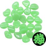 Luoditong Shop B04 Stili 2cm Karanlık Taşlarda Glow Floresan Taşlar Aydınlık Çakıl Taşları Ev Bahçecilik Yüzme Havuzu Bar Akvaryum Dekoru Için Kayalar (Yurt Dışından) - Renkli