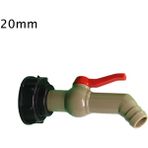 Luoditong Shop D Stili Plastik Ibc Tank Adaptörü S60X6 Bahçe Hortumu Musluk Konektörü Su Deposu Hortumu Değiştirme Konnektör Bağlantısı (Yurt Dışından) - Bahçe sulaması