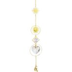 Luoditong Shop E Stili Kristal Rüzgar Çanları Güneş Yakalayıcılar Elmas Asılı Gökkuşağı Chaser Bahçe Pencere Düğün Perde Avize Ev Dekorasyonu Rüzgar Çanı (Yurt Dışından) - Renkli