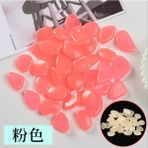 Luoditong Shop F Stili 50 Parça Karanlıkta Parlayan Çakıl Taşları Parlayan Taşlar Kayalar Açık Dekor Için Aydınlık Çakıl Bahçe Çim Yard Akvaryum Geçit Balık Tankı (Yurt Dışından) - Renkli