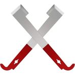Luoditong Shop Gösteri Stili Olarak 26.67X4.5X0.2CM Paslanmaz Çelik J Tipi Kovan Aracı Arıcı Kazıyıcı Kırmızı Kuyruk Arıcılık Araçları Kazıyıcı Ev Arıcılık Ekipmanları (Yurt Dışından) - arıcılık malzemeleri