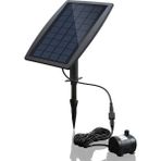 Luoditong Shop Güneş Enerjisi Paneli Peyzaj Havuz Bahçe Fıskiyeleri Takılabilir Güneş Enerjisi Dekoratif Çeşme 9V 2.5W Su Pompası (Yurt Dışından) - Renkli