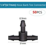 Luoditong Shop J-50PCS Tarzı '' Hortum Damla Sulama Desteği Stakeape Kanca Boru Sabit Gövde Tutucu Bahçe Sulama Damlatıcı Yağmurlama Braketi (Yurt Dışından)