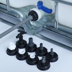 Luoditong Shop No.11 Stili Yüksek Li Ibc Tankı Adaptel Ibc Su Deposu Plastik Uydurma Redüktör Parçaları Ev Bahçe Hortumu Konnektörü (Yurt Dışından)