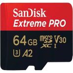 Luord-Store 64 GB Sandisk SDSQXCU-064G-GN6MA Extreme Micro Sd
