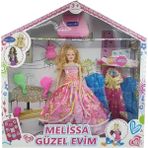 Luord-Store Bebek Yedek Elbiseli Aksesuarlı - 1115-21 - Pembe (Lisinya)