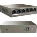 Luord - Store Tenda TEF1106P 2 x Uplink + 4 Port Poe Ethernet Switch 63 Watt