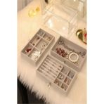 Luord - Store Üç Katlı Çekmeceli Takı Kozmetik Organizer