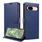 LUOTANL Google Pixel 11ProXL/11 Pro/11 için Cüzdan Kılıfı, Manyetik Kapatma İç Cep Kılıfı Braket Görünmez Darbeye Dayanıklı Vintage Kapak, Mavi, 11