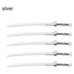 Luoxinguo 01--Silver-5pcs 6 Adet Antika Bıçak Kılıç Imi Charms Metal Imi Kolye Okuma Işareti Malzemeleri Kitap Klipsi Kırtasiye Kitap Aksesuarları Hediye (Yurt Dışından) - Renkli - Bookmark
