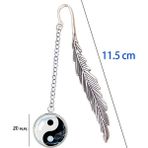 Luoxinguo 1-1 Yin Yang Yer Işareti Reiki Sembolleri Tai Chi Kolye Ejderha Phoenix Sekiz Diyagramları Dizüstü Okuyucu Kitap Marque Sayfa Mate Işaretleyici (Yurt Dışından) - Renkli - Bookmark