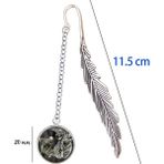 Luoxinguo 1-2 Yin Yang Yer Işareti Reiki Sembolleri Tai Chi Kolye Ejderha Phoenix Sekiz Diyagramları Dizüstü Okuyucu Kitap Marque Sayfa Mate Işaretleyici (Yurt Dışından) - Renkli - Bookmark