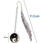 Luoxinguo 1-4 Yin Yang Imi Reiki Sembolleri Tai Chi Kolye Ejderha Phoenix Sekiz Diyagramları Dizüstü Okuyucu Kitap Marque Sayfa Mate Marker (Yurt Dışından) - Renkli - Bookmark