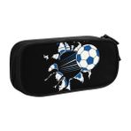 Luoxinguo 11 Kawaii Futbol Topu Oyuncular Kalem Kutuları Kız Erkek Için Büyük Kapasiteli Futbol Spor Fan Kalem Çantası Okul Malzemeleri (Yurt Dışından) - Renkli