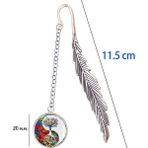 Luoxinguo 11 Yin Yang Imi Reiki Sembolleri Tai Chi Kolye Ejderha Phoenix Sekiz Diyagramları Dizüstü Okuyucu Kitap Marque Sayfa Mate Işaretleyici (Yurt Dışından) - Renkli - Bookmark