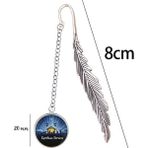 Luoxinguo 13 8 cm Metal Imi Bebek Isa Kral Mesih Boyama Isa Anne Aşk Kolye Okuma Dizüstü Kitap Ayracı Endeksi Bölücü Hediyeler (Yurt Dışından) - Renkli - Bookmark
