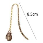 Luoxinguo 13 Vintage Kanat Snitch Metal Imi Ölüm Yadigarları Endeksi Bölücü Okuma Dizüstü Kitap Ayracı Marque Sayfa Mate Işaretleyici Retro (Yurt Dışından) - Renkli - Bookmark