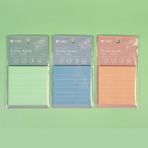 Luoxinguo 3 Adet 76X76MM 30 Yaprak/paket Kendinden Yapışkanlı Not 3 Adet Kendinden Yapışkanlı Etiket Mesaj, Liste, Kayıt, Hatırlatma, Eğitim Ofis Malzemeleri 9534 (Yurt Dışından) - Renkli - Sticky Notes