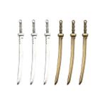 Luoxinguo 3 Adet SILVER3PC Bronz 2/6 Adet Antika Kılıç Bıçak Kitap Ayracı Seti Retro Takılar Metal Kitap Ayraçları Okuma Kitabı Klipleri Işaretleyiciler Zanaat Malzemeleri Dıy Takı (Yurt Dışından) - Renkli - Bookmark