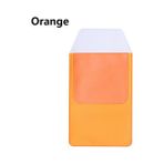 Luoxinguo 3 Adet-Turuncu 1/3 Adet 15.6x8.5 cm Kalem Sızıntıları Hastane Ofis Malzemeleri Cep Koruyucu Sızdırmaz Pvc Kalem Kılıfı Çanta Doktorlar Hemşireler (Yurt Dışından) - Renkli - Kalem Kutuları - 1 Adet