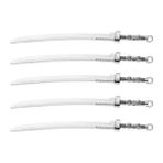 Luoxinguo 5 Adet Gümüş 6 Adet/takım Antika Kılıç Bıçak Kitap Ayracı Takılar Metal Imleri Kolye Kitap Klipleri Işaretleyiciler Zanaat Malzemeleri Dıy Takı Yapımı (Yurt Dışından) - Renkli - Bookmark