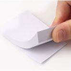 Luoxinguo 56X76MM Beyaz 80 Yaprak/paket Kendinden Yapışkanlı Not Kendinden Yapışkanlı Etiket Mesaj, Liste, Kayıt, Hatırlatma, Eğitim Ofis Malzemeleri 9582 (Yurt Dışından) - Renkli - Sticky Notes